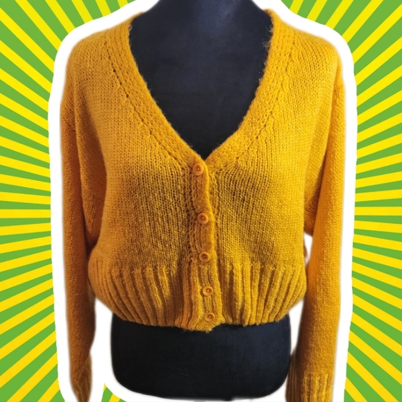 YELLOW ELEVATOR DISCO SWEATER - Picture 2 of 3